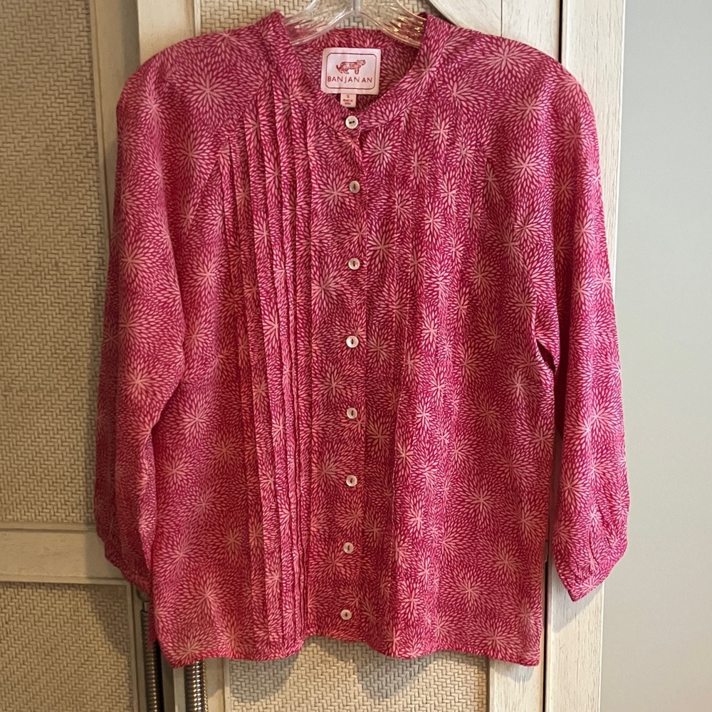 Banjanan Cotton Voile Blouse EUC